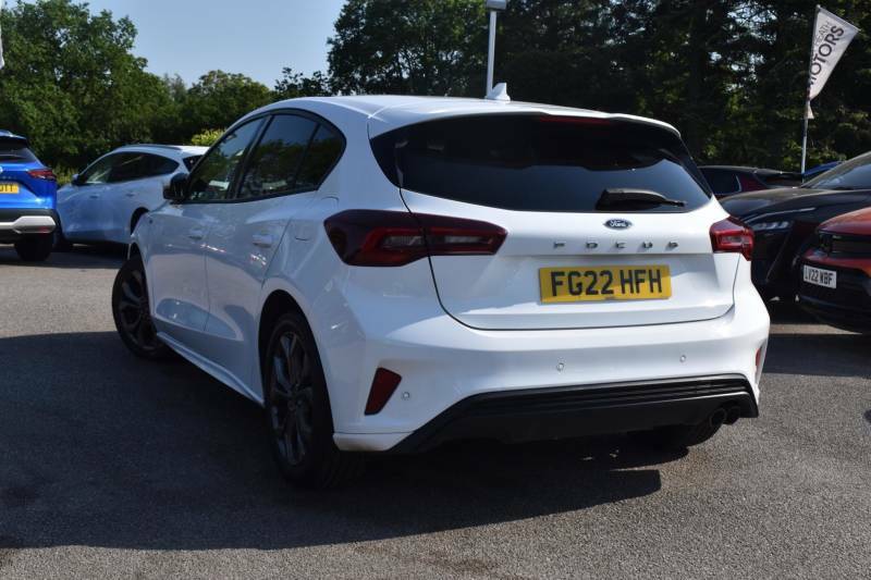 Ford Focus 1.0T Ecoboost St-line Euro 6 Ss - 2022 22 FG22HFH White #3