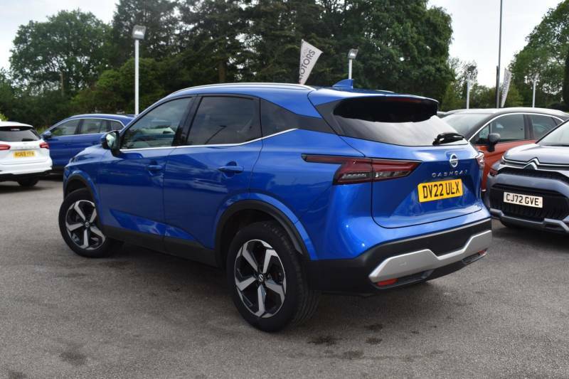 Nissan Qashqai 1.3 Dig-t Mhev N-connecta Xtron Euro 6 Ss - DV22ULX Blue #3