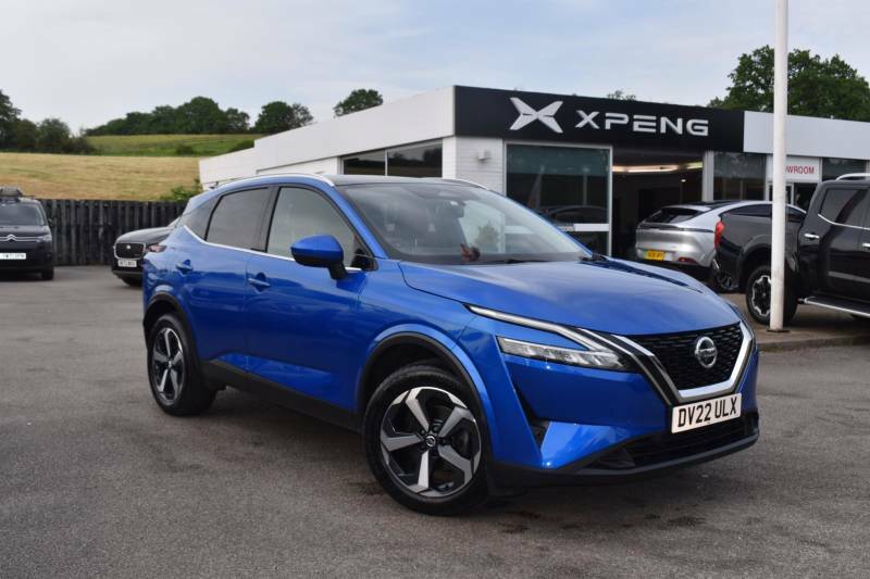 Nissan Qashqai 1.3 Dig-t Mhev N-connecta Xtron Euro 6 Ss - DV22ULX Blue #4