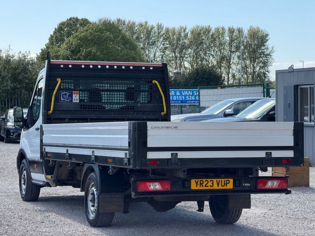 Ford Transit Custom 2L Leader YR23VUP White #4