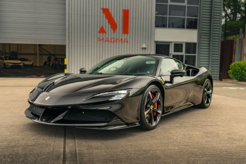 Ferrari Sf90 Stradale Stradale Blue #25