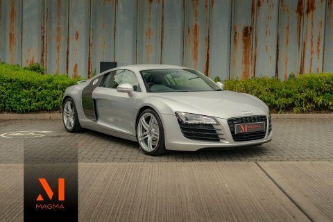 Audi R8 V8 Coupe Silver