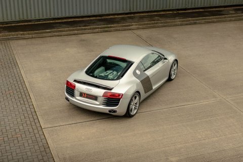 Audi R8 V8 Coupe Silver #2