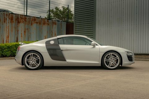 Audi R8 V8 Coupe Silver #6