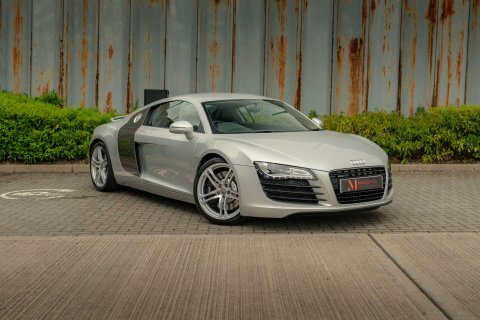 Audi R8 V8 Coupe Silver #3