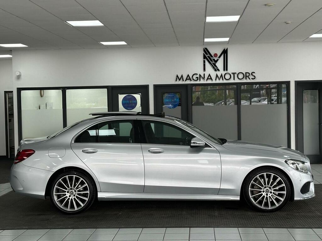 Mercedes-Benz C Class Saloon 2.1 C250d Amg Line Premium Plus G-tronic LS18LVA Silver #4