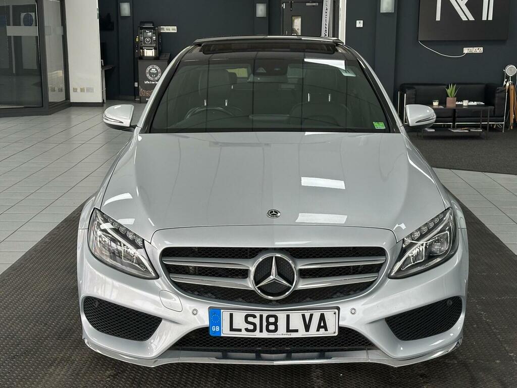 Mercedes-Benz C Class Saloon 2.1 C250d Amg Line Premium Plus G-tronic LS18LVA Silver #5
