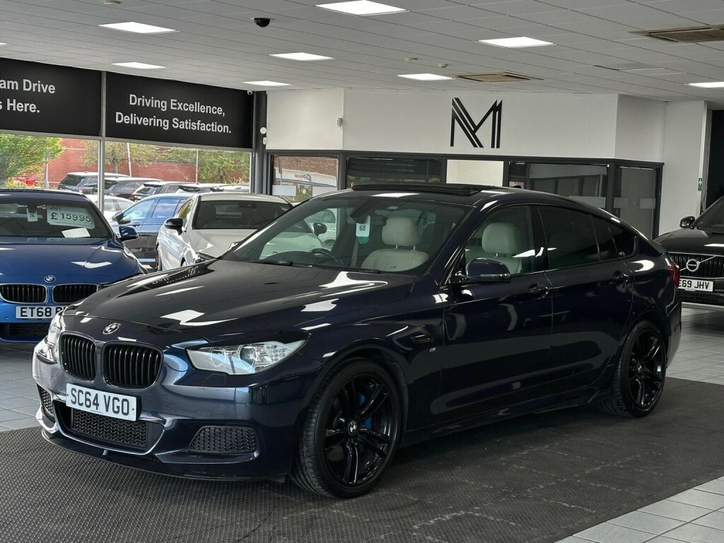 BMW 5 Series Gran Turismo Hatchback 2.0 520D M Sport Gt - Ulez Compliant Black #44