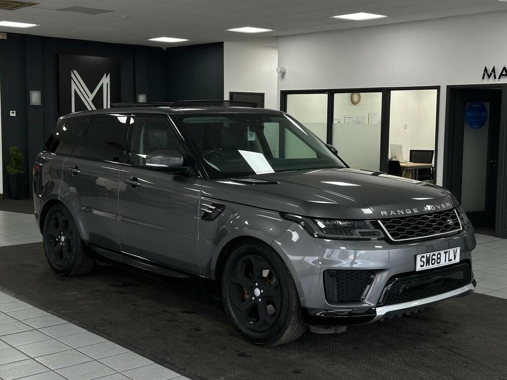 Land Rover Range Rover Sport Suv 3.0 Sd V6 Hse 4Wd Euro 6 Ss 2018 SW68TLV Grey #2