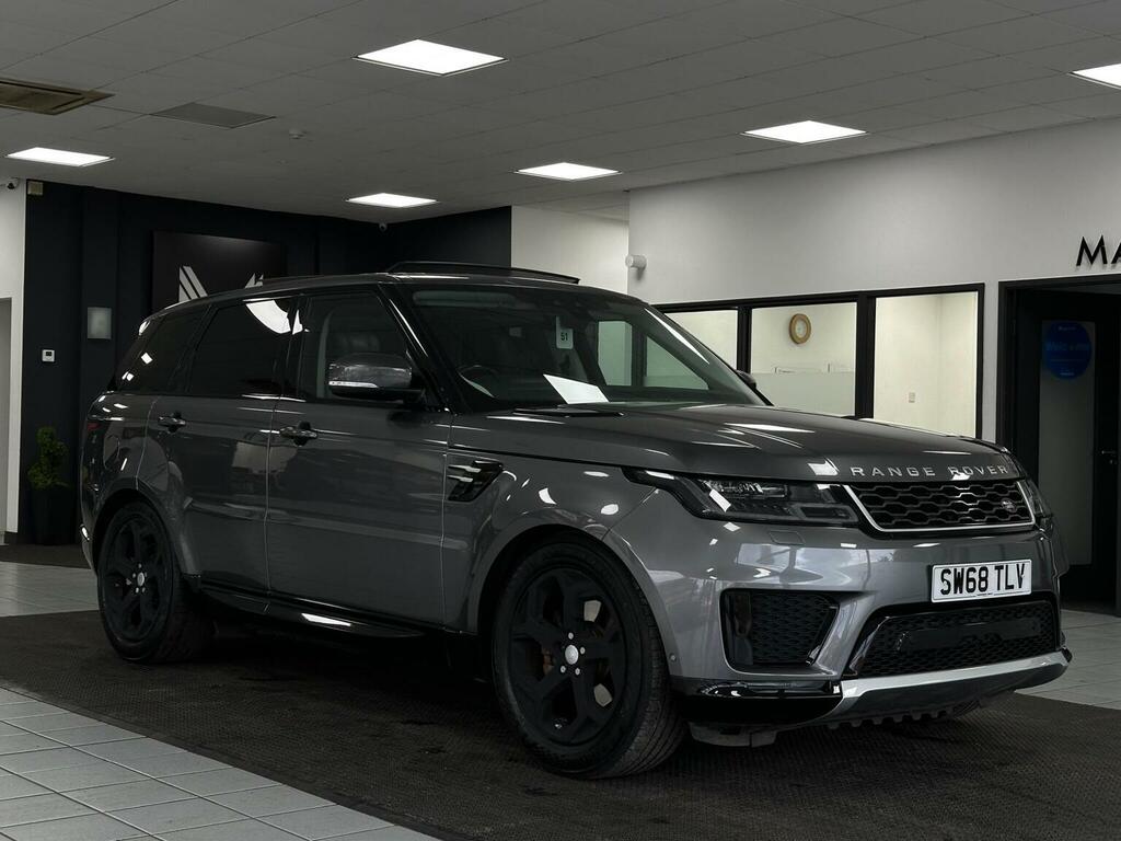 Land Rover Range Rover Sport Suv 3.0 Sd V6 Hse 4Wd Euro 6 Ss 2018 SW68TLV Grey #3