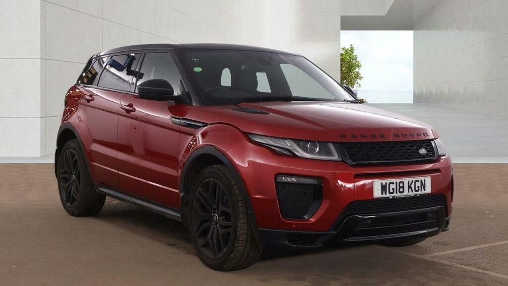 Land Rover Range Rover Evoque Suv 2.0 Td4 Hse Dynamic 4Wd Euro 6 Ss Red