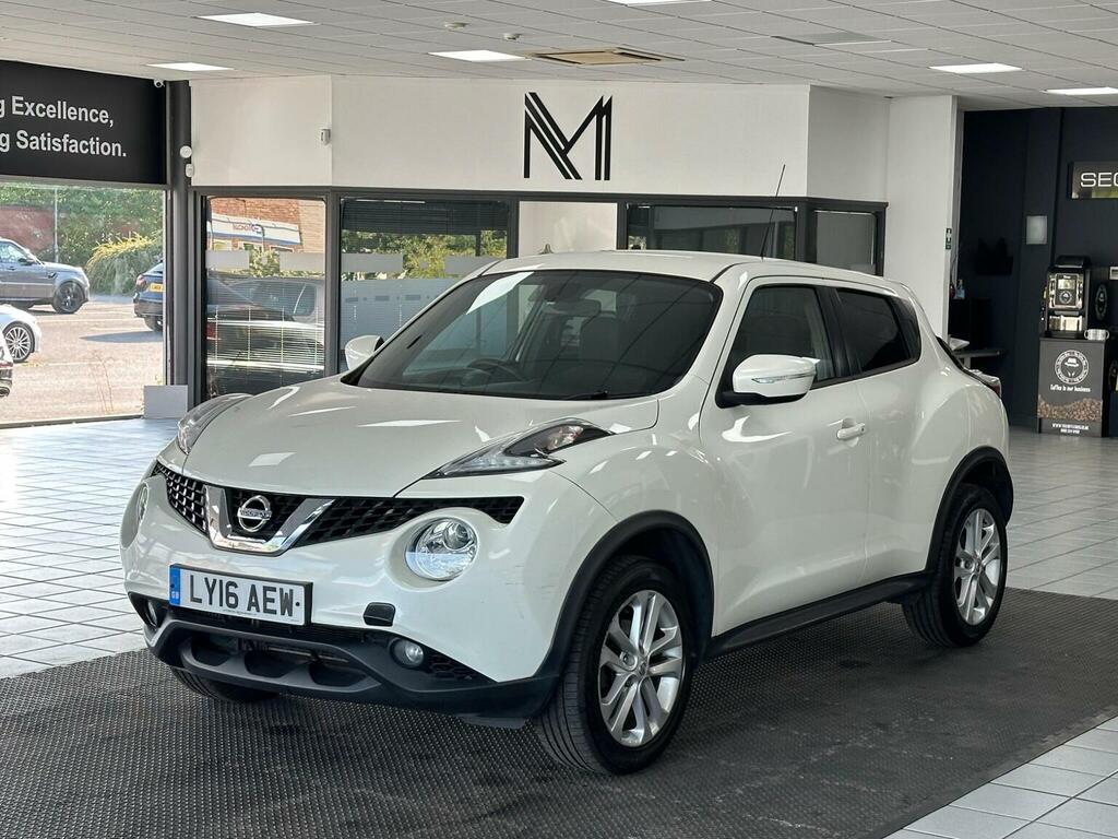 Nissan Juke Suv 1.5 Dci N-connecta Euro 6 Ss 201616 LY16AEW White #6