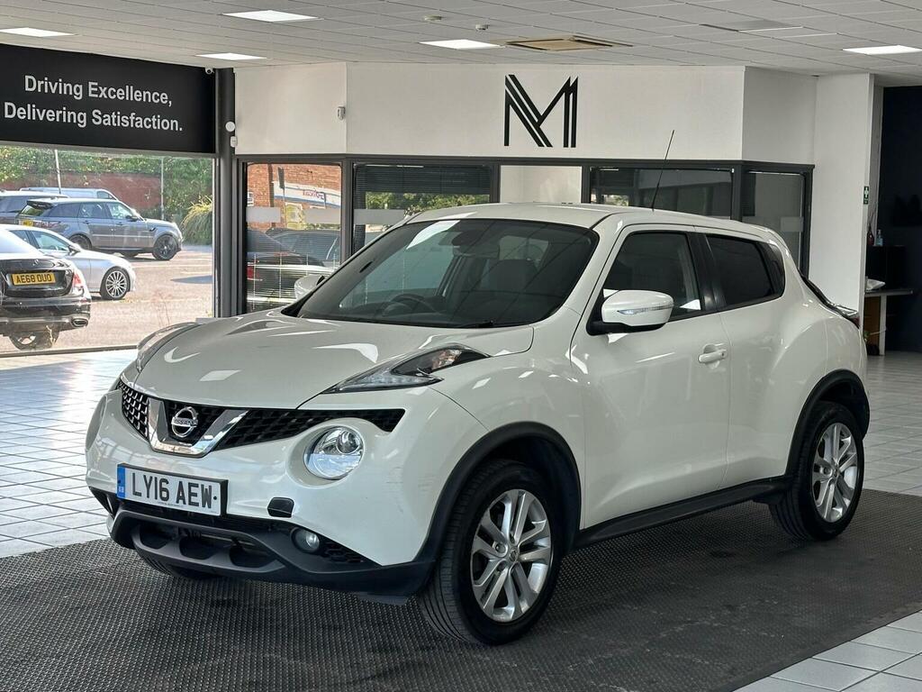Nissan Juke Suv 1.5 Dci N-connecta Euro 6 Ss 201616 LY16AEW White #5