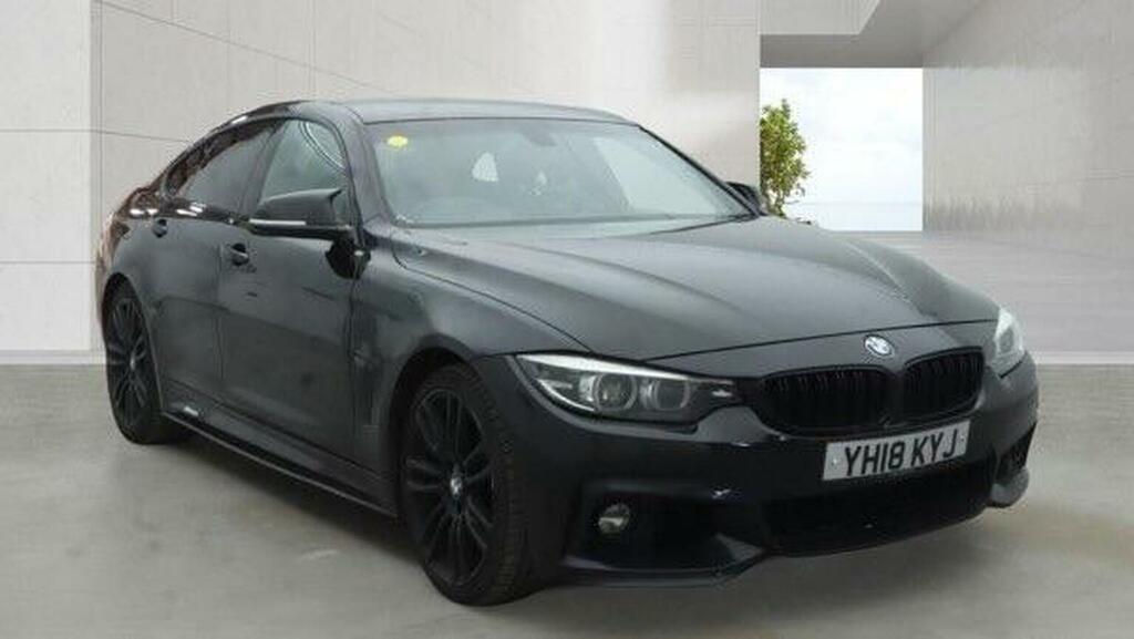 BMW 4 Series Gran Coupe Hatchback 2.0 430I M Sport Euro 6 Ss Black