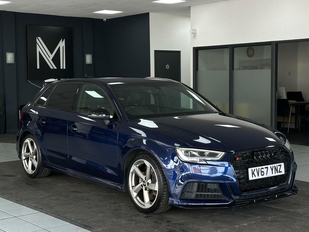 Audi S3 Hatchback 2.0 Tfsi Black Edition Sportback S Troni Blue