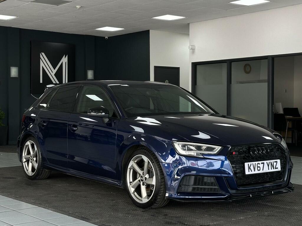 Audi S3 Hatchback 2.0 Tfsi Black Edition Sportback S Troni Blue #3