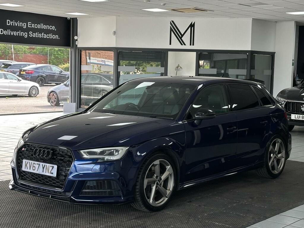 Audi S3 Hatchback 2.0 Tfsi Black Edition Sportback S Troni Blue #6