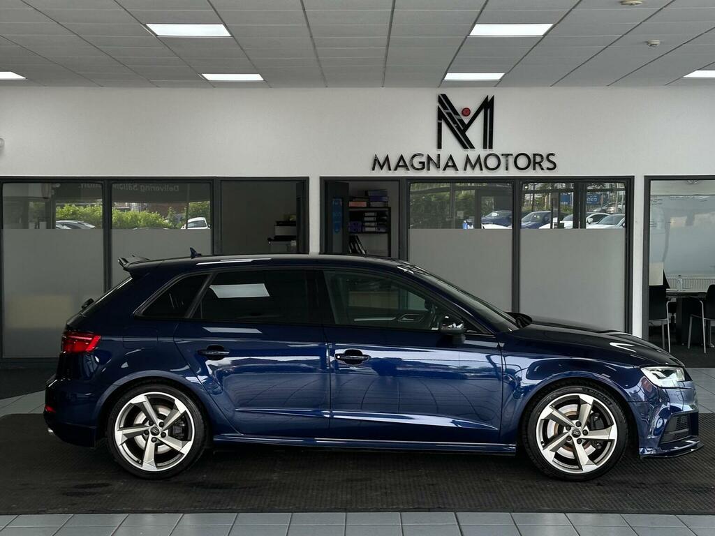 Audi S3 Hatchback 2.0 Tfsi Black Edition Sportback S Troni Blue #4