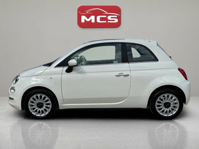 Fiat 500 Mhev Hatchback YC24VJP White #4