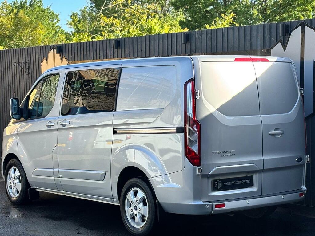 Ford Transit Custom 2.0 Tdci 310 Limited L1 H1 201666 EK66ZFH Silver #4
