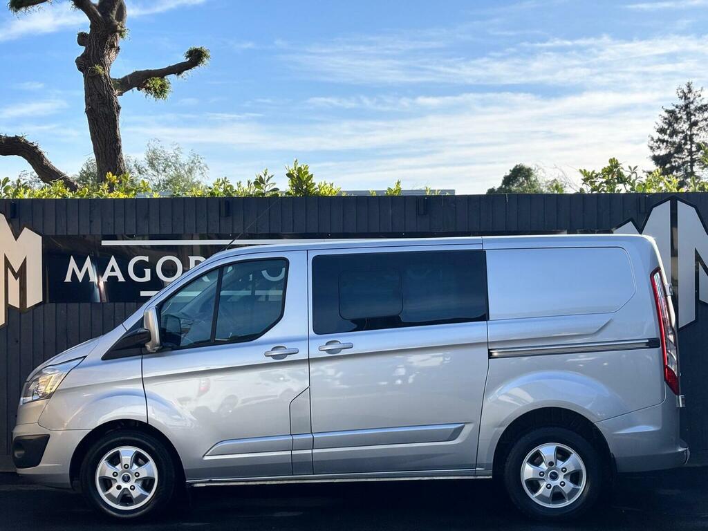 Ford Transit Custom 2.0 Tdci 310 Limited L1 H1 201666 EK66ZFH Silver #5