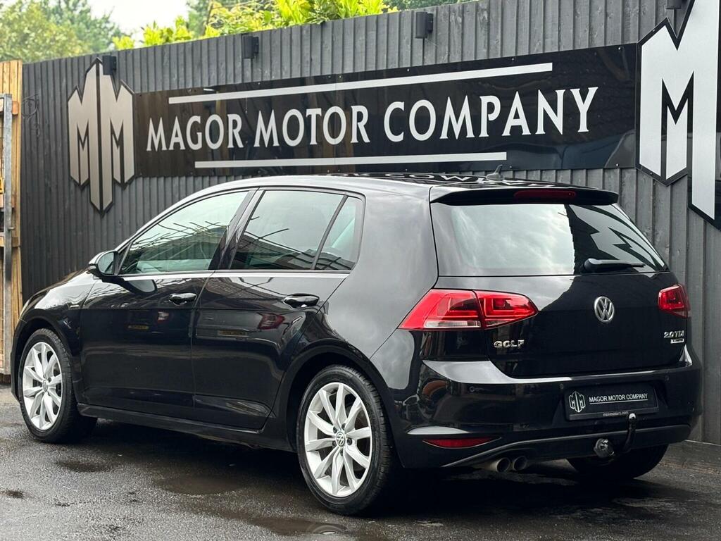 Volkswagen Golf 2.0 Tdi Bluemotion Tech Gt Dsg Euro 6 Ss 2 WR16KBO Black #4
