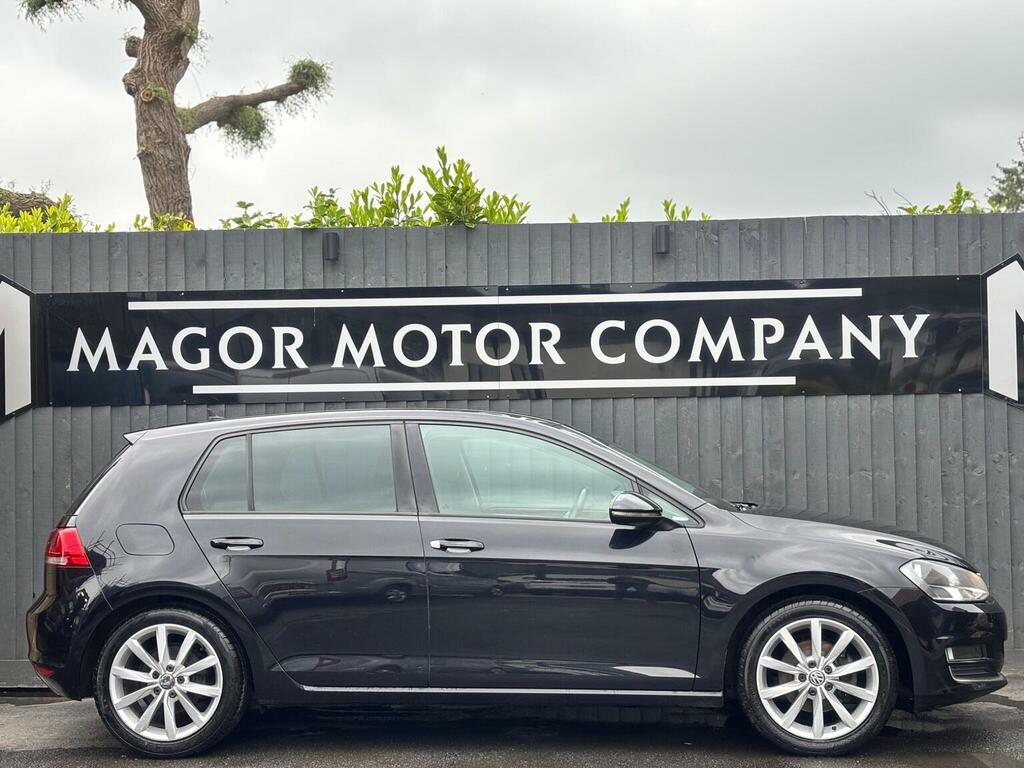 Volkswagen Golf 2.0 Tdi Bluemotion Tech Gt Dsg Euro 6 Ss 2 WR16KBO Black #2