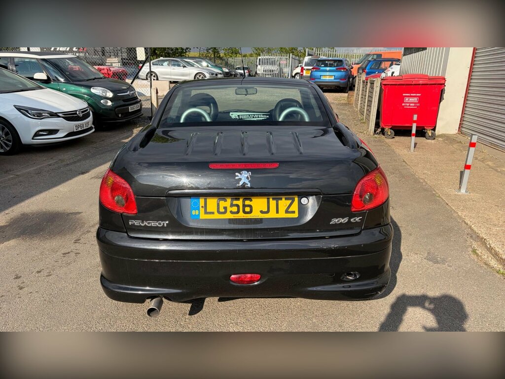 Peugeot 206 CC 1.6 16V Allure Tiptronic Black #5