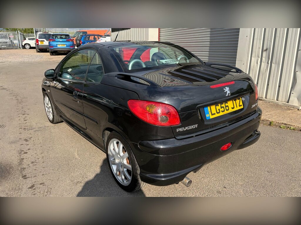 Peugeot 206 CC 1.6 16V Allure Tiptronic Black #3