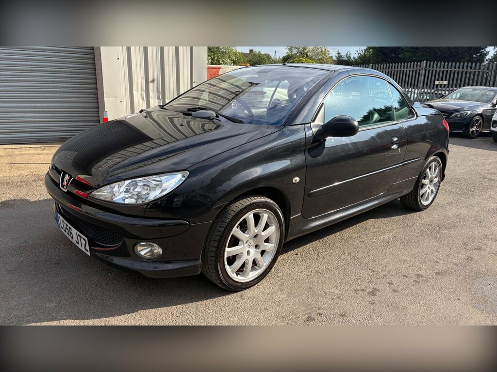 Peugeot 206 CC 1.6 16V Allure Tiptronic Black #2