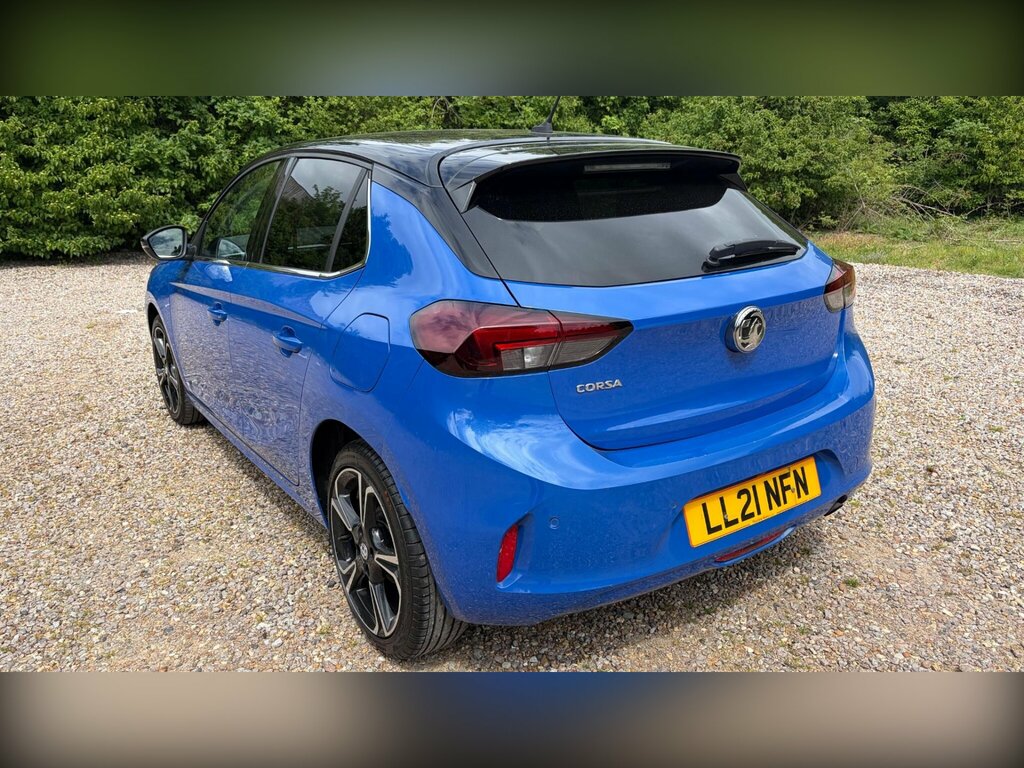 Vauxhall Corsa 1.2 Griffin Edition Euro 6 LL21NFN Blue #4