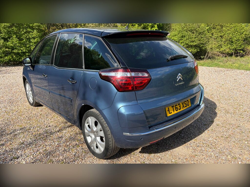 Citroen C4 Picasso 1.6 Hdi Platinum Euro 5 LT63XSO Blue #4