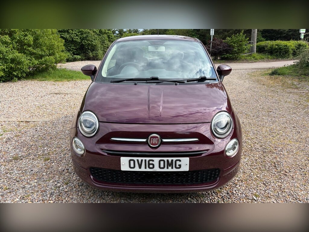 Fiat 500 1.2 Eco Pop Star Euro 6 Ss OV16OMG Red #3