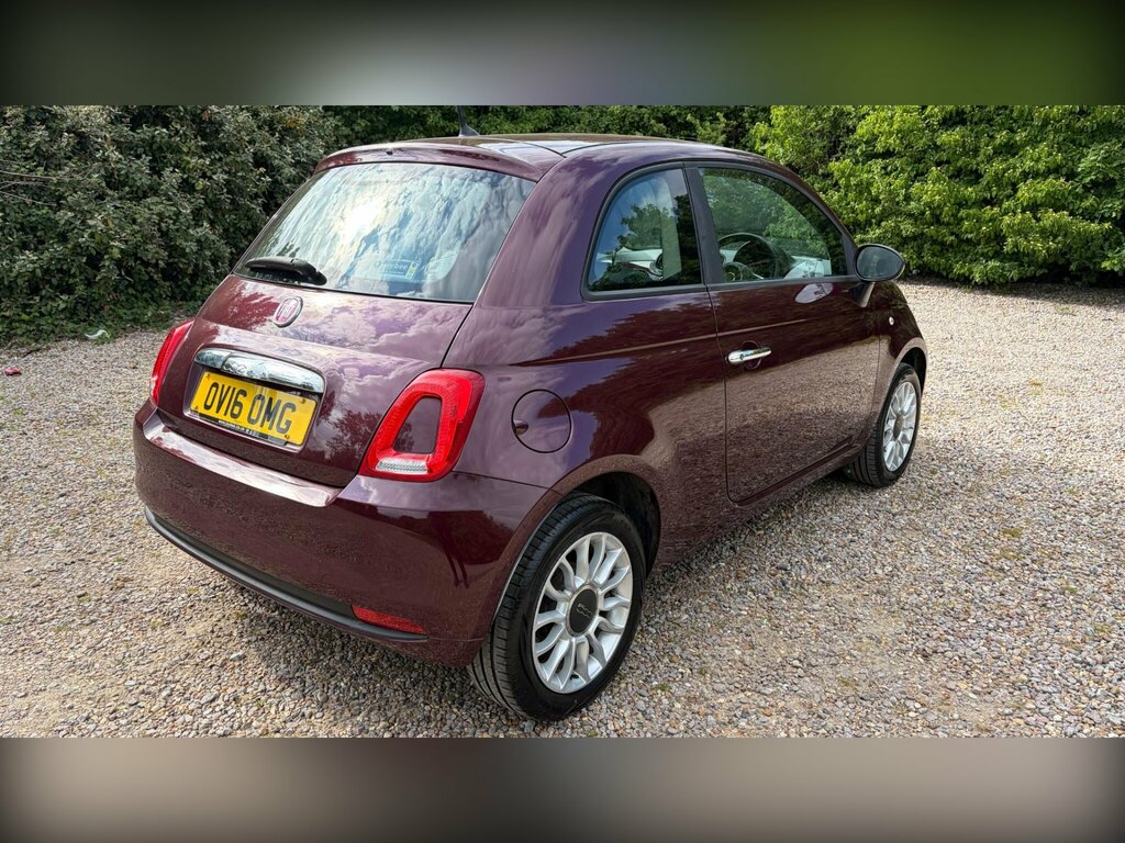 Fiat 500 1.2 Eco Pop Star Euro 6 Ss OV16OMG Red #5