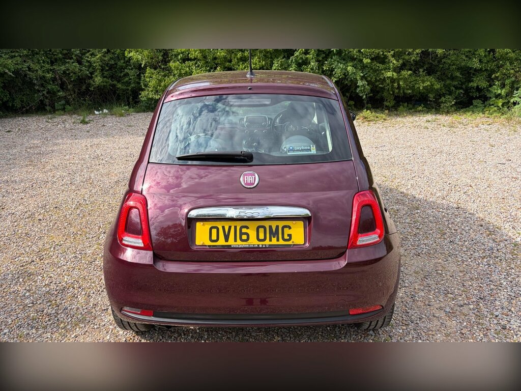 Fiat 500 1.2 Eco Pop Star Euro 6 Ss OV16OMG Red #6