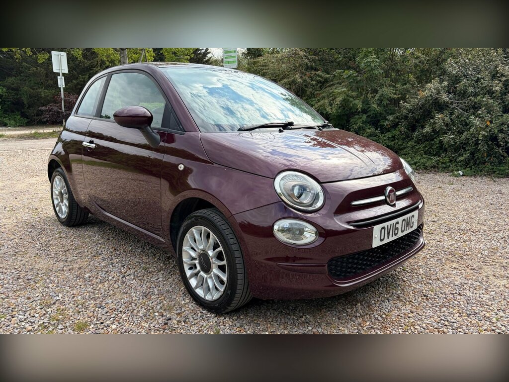 Fiat 500 1.2 Eco Pop Star Euro 6 Ss Red