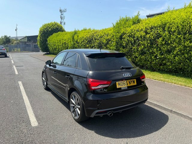 Audi A1 Tdi S Line Sportback ND65NYM Black #4