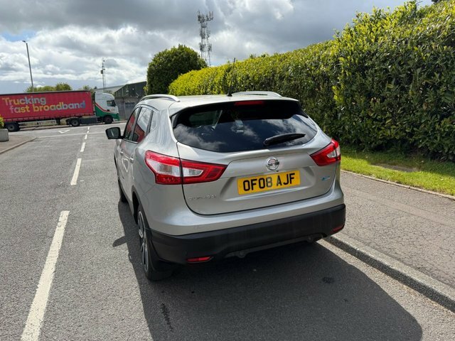 Nissan Qashqai Dci Tekna Suv OF08AJF Silver #5