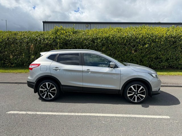 Nissan Qashqai Dci Tekna Suv OF08AJF Silver #3