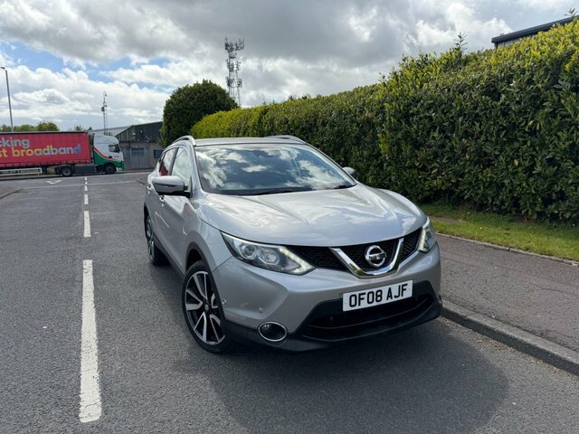 Nissan Qashqai Dci Tekna Suv OF08AJF Silver #2