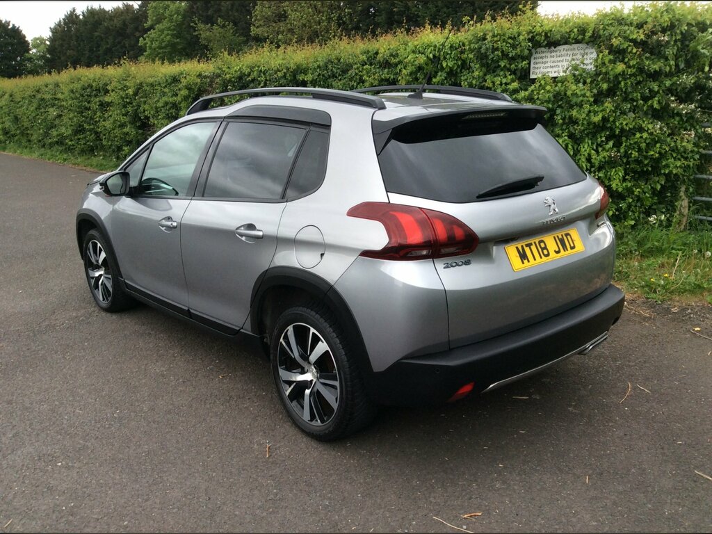 Peugeot 2008 1.2 Puretech Gt Line Suv Eat Euro 6 S MT18JWD Grey #2