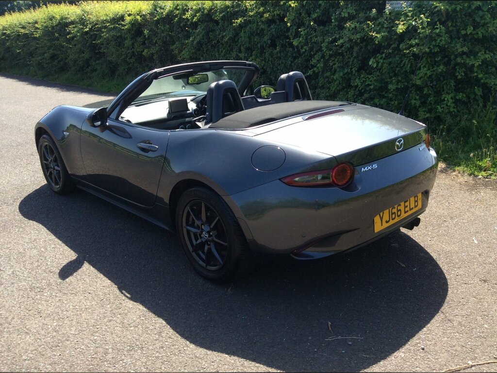 Mazda MX-5 1.5 Skyactiv-g Sport Nav Convertible Ma YJ66ELB Grey #2