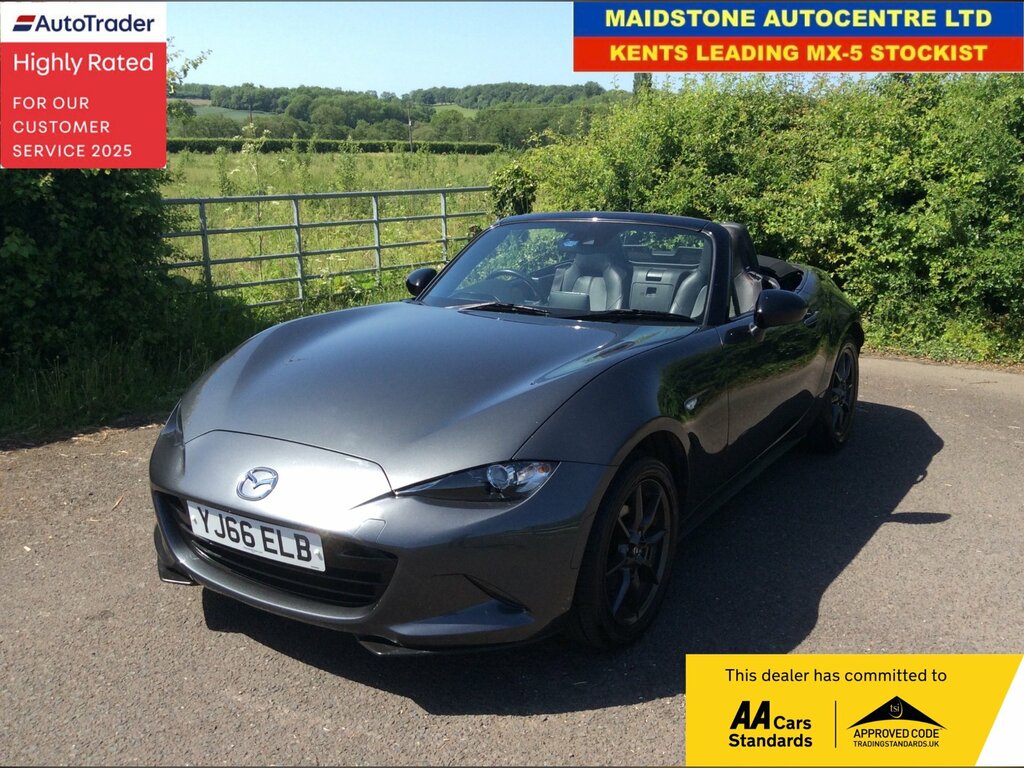 Mazda MX-5 1.5 Skyactiv-g Sport Nav Convertible Ma Grey