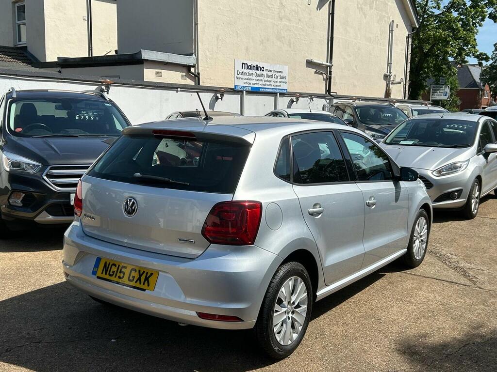 Volkswagen Polo Hatchback 1.0 Bluemotion Tech Se Euro 6 Ss NG15GXK Silver #6