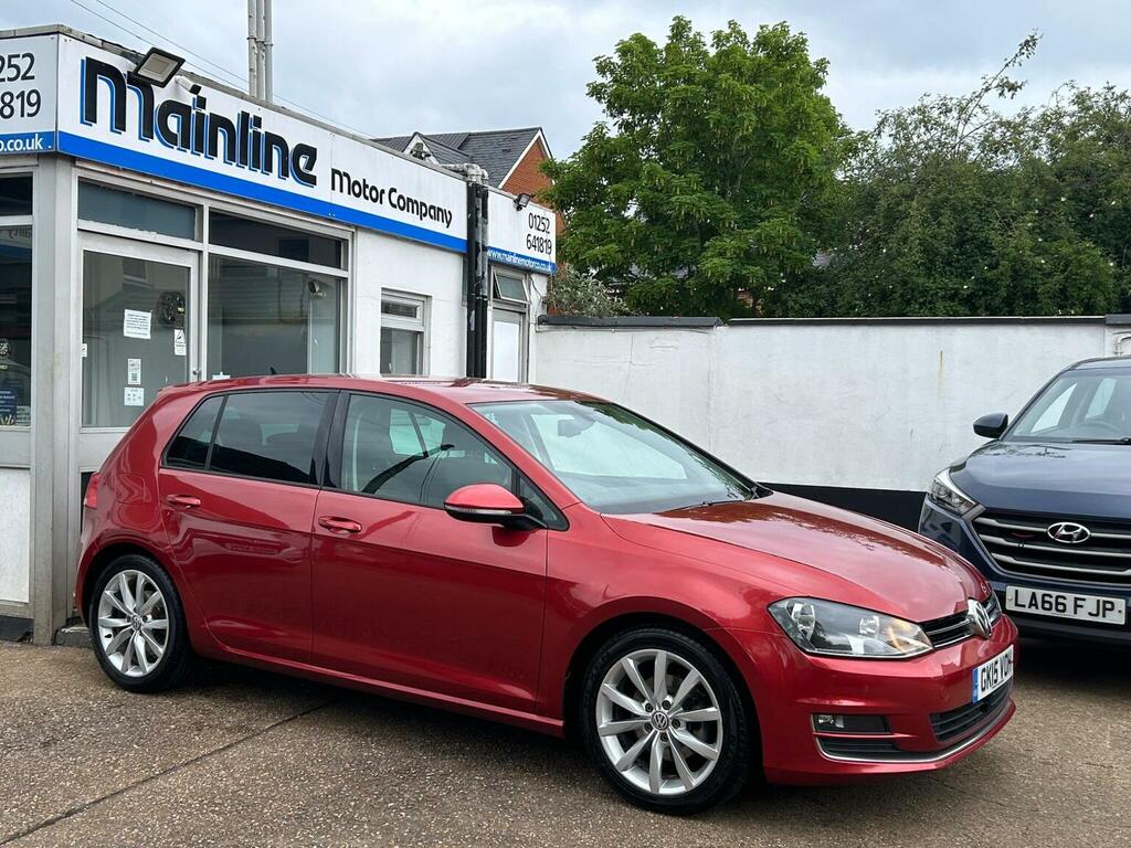 Volkswagen Golf Hatchback 2.0 Tdi Bluemotion Tech Gt Euro 5 Ss Red