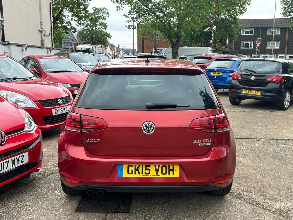 Volkswagen Golf Hatchback 2.0 Tdi Bluemotion Tech Gt Euro 5 Ss GK15VOH Red #5