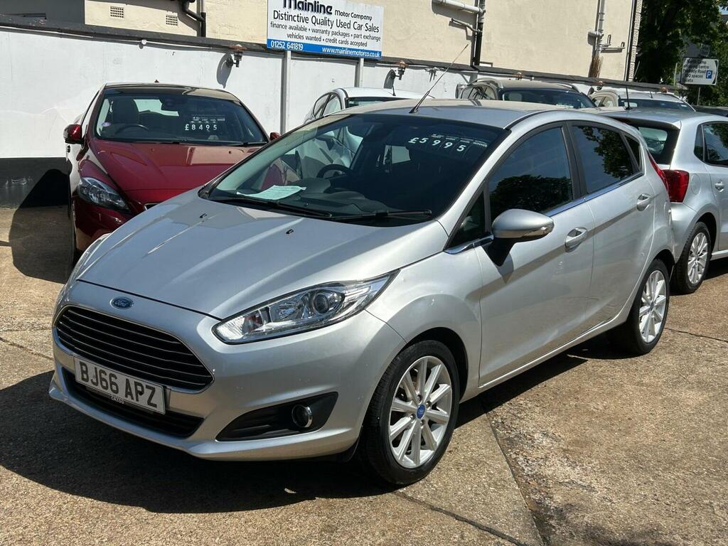 Ford Fiesta Hatchback 1.5 Tdci Titanium Euro 6 201666 BJ66APZ Silver #6