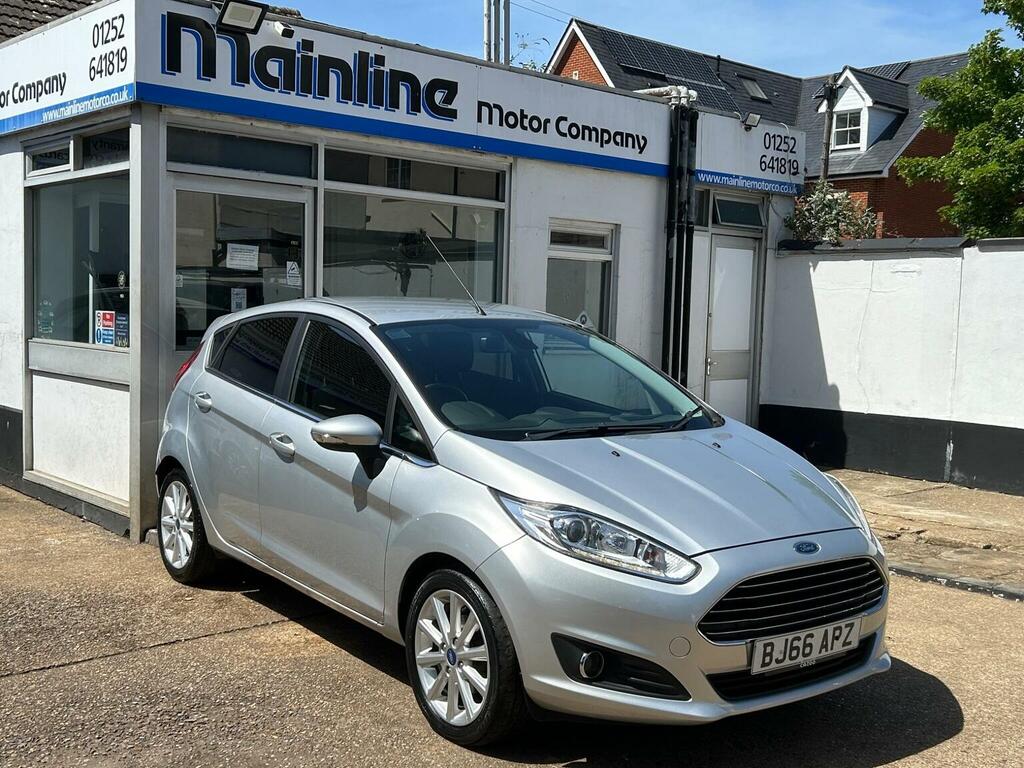 Ford Fiesta Hatchback 1.5 Tdci Titanium Euro 6 201666 BJ66APZ Silver #2