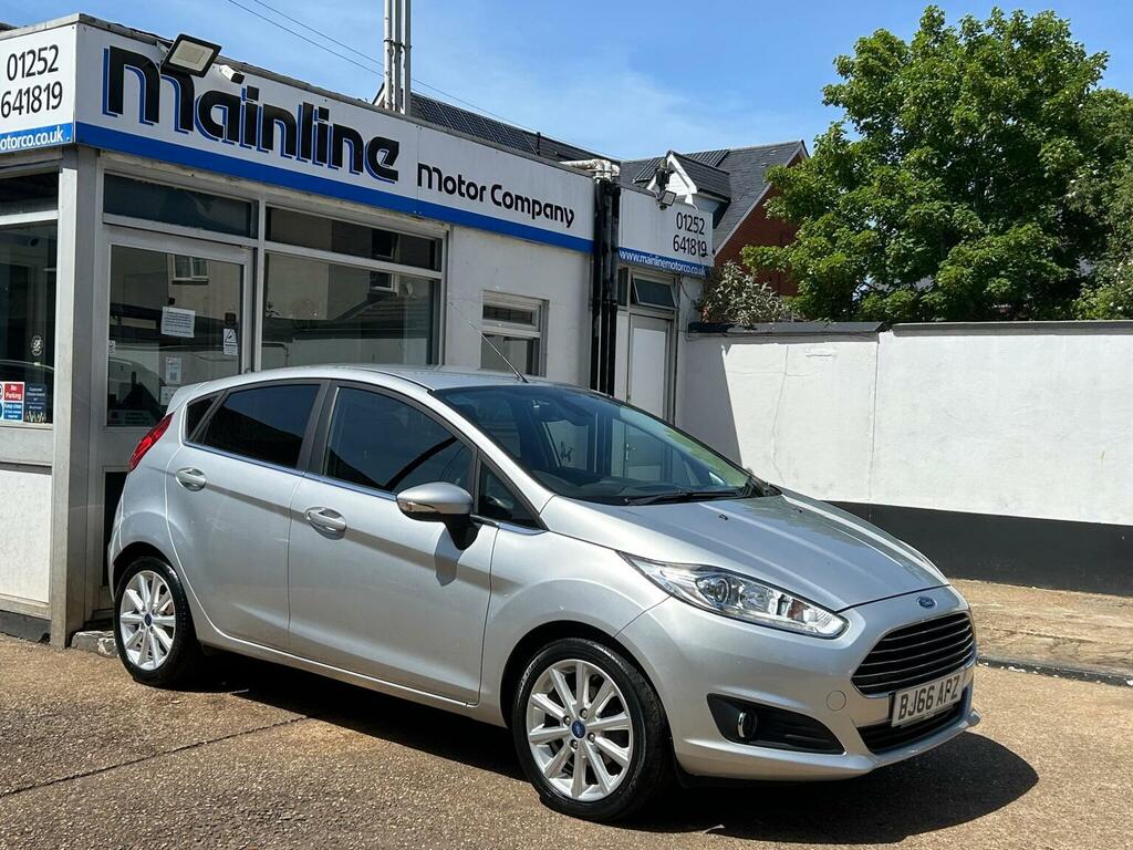 Ford Fiesta Hatchback 1.5 Tdci Titanium Euro 6 201666 Silver