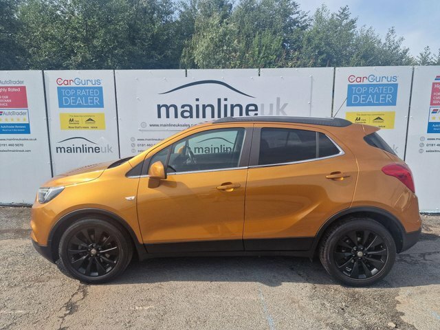 Vauxhall Mokka X 1.4I Turbo Ecotec Elite Euro 6 S S SK18EYM Orange #3